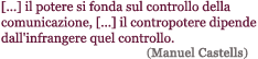 citazione Castells