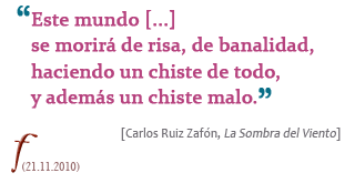 citazione Zafón